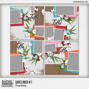 Sidelined #1 Templates by Aimee Harrison