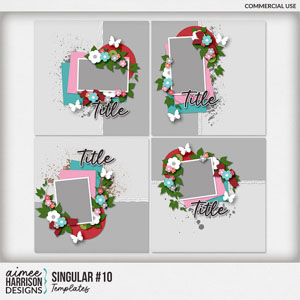 Singular #10 Templates by Aimee Harrison