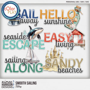Smooth Sailing Titles by Aimee Harrison