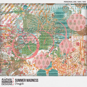 Summer Madness Graffiti by Aimee Harrison