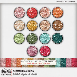 Summer Madness Glitters by Aimee Harrison