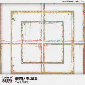 Summer Madness Messy Edges by Aimee Harrison