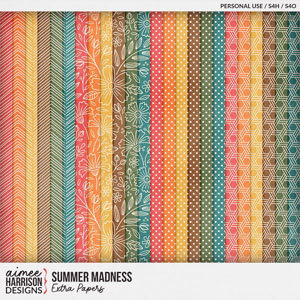 Summer Madness Extra Papers by Aimee Harrison