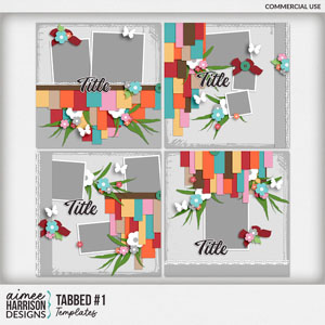 Tabbed #1 Templates by Aimee Harrison