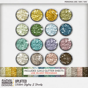 Uplifted Glitters by Aimee Harrison