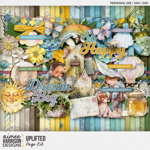 Uplifted Page Kit by Aimee Harrison