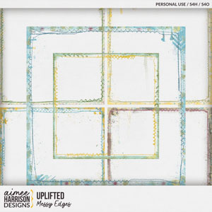 Uplifted Messy Edges by Aimee Harrison