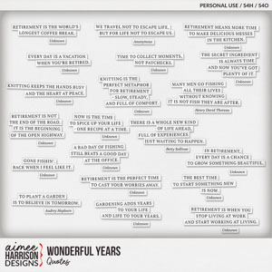 Wonderful Years Quotes by Aimee Harrison