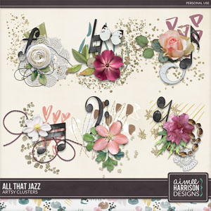 All That Jazz Artsy Clusters by Aimee Harrison