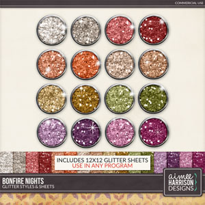 Bonfire Nights Glitters by Aimee Harrison