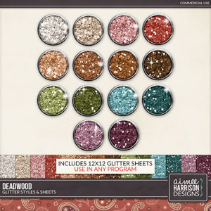 Deadwood Glitters by Aimee Harrison