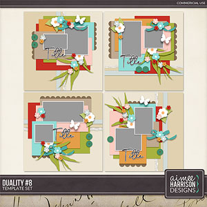 Duality #8 Template Set by Aimee Harrison