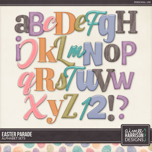Easter Parade Alpha Sets by Aimee Harrison