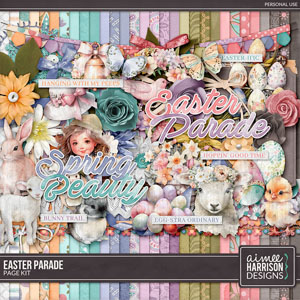 Easter Parade Page Kit by Aimee Harrison