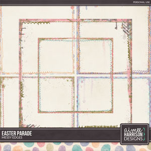 Easter Parade Messy Edges by Aimee Harrison