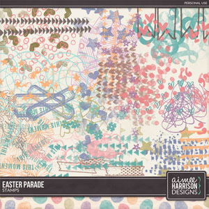 Easter Parade Stamps by Aimee Harrison