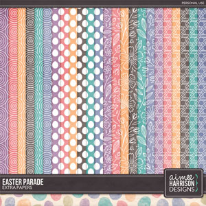 Easter Parade Extra Papers by Aimee Harrison