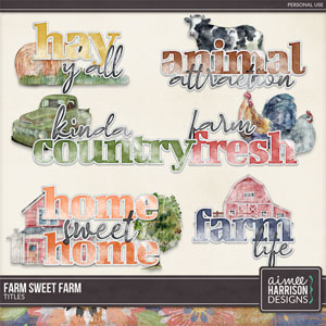 Farm Sweet Farm Titles by Aimee Harrison