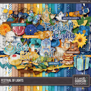 Festival of Lights Page Kit by Aimee Harrison