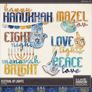 Festival of Lights Titles by Aimee Harrison