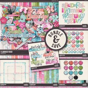 Flamingo Road Collection by Aimee Harrison