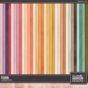 Fusion Cardstock Papers by Aimee Harrison