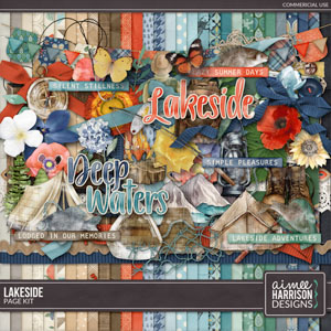 Lakeside 2023 Page Kit by Aimee Harrison