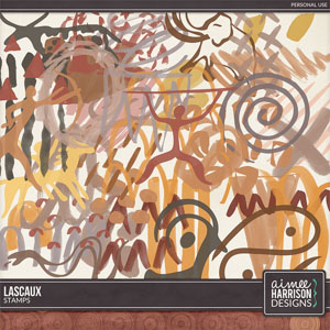 Lascaux Stamps by Aimee Harrison