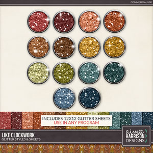 Like Clockwork Glitters by Aimee Harrison