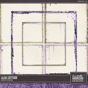 Lilac Cottage Messy Edges by Aimee Harrison