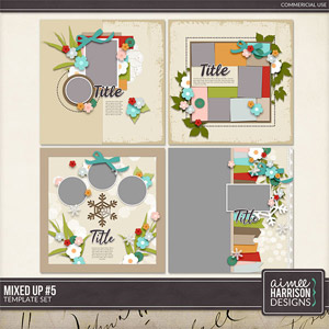 Mixed Up #5 Template Set by Aimee Harrison
