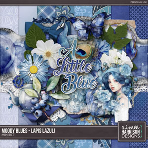 Moody Blues Lapis Lazuli Mini Kit by Aimee Harrison