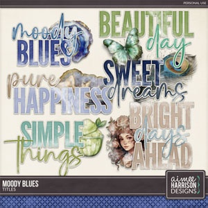 Moody Blues Titles by Aimee Harrison