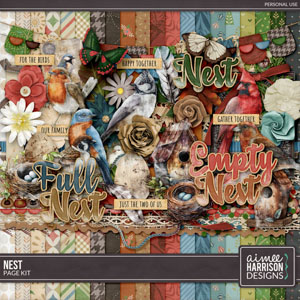 Nest Page Kit by Aimee Harrison