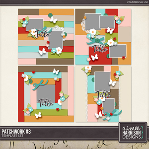 Patchwork #3 Template Set by Aimee Harrison