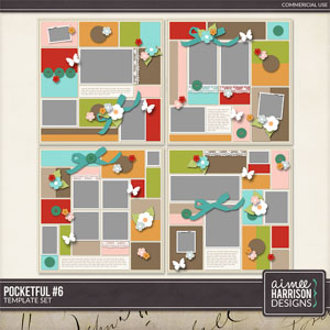 Pocketful #6 Template Set by Aimee Harrison