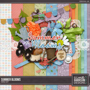 Summer Blooms Mini Kit by Aimee Harrison