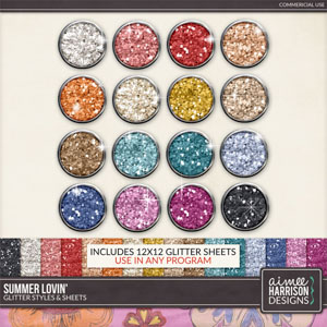 Summer Lovin' Glitters by Aimee Harrison