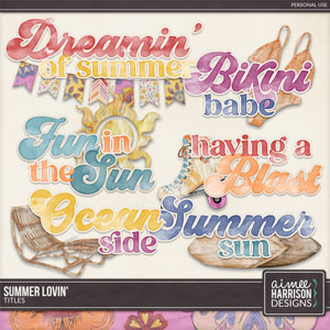 Summer Lovin' Titles by Aimee Harrison