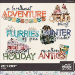 Winter Holiday Titles by Aimee Harrison