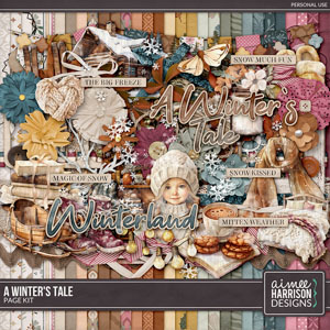 A Winter's Tale Page Kit by Aimee Harrison