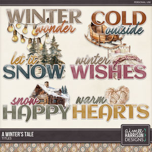 A Winter's Tale Titles by Aimee Harrison