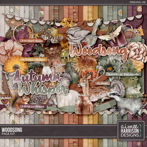 Woodsong Page Kit by Aimee Harrison