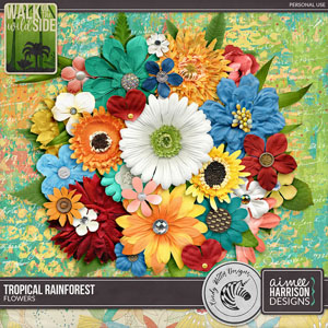 Tropical Rainforest Flowers by Aimee Harrison & Cindy Ritter