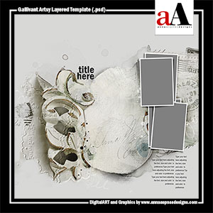 Gallivant Artsy Layered Template