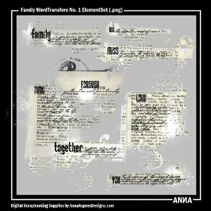 Family WordTransfers No 1