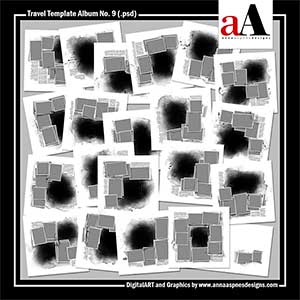 Travel Template Album No 9
