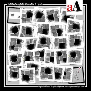 Holiday Template Album No 5