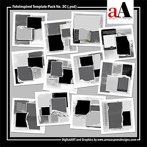 FotoInspired Template Pack No 3C