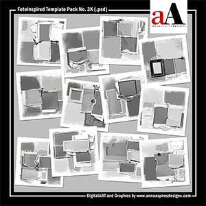 FotoInspired Template Pack No 3K